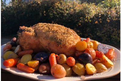 #Campsgiving: A Thanksgiving-Inspired Grilled Chicken Recipe