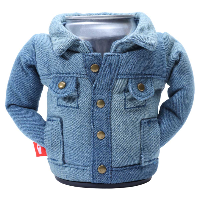 Puffin Drinkware Can Insulator - The Denim