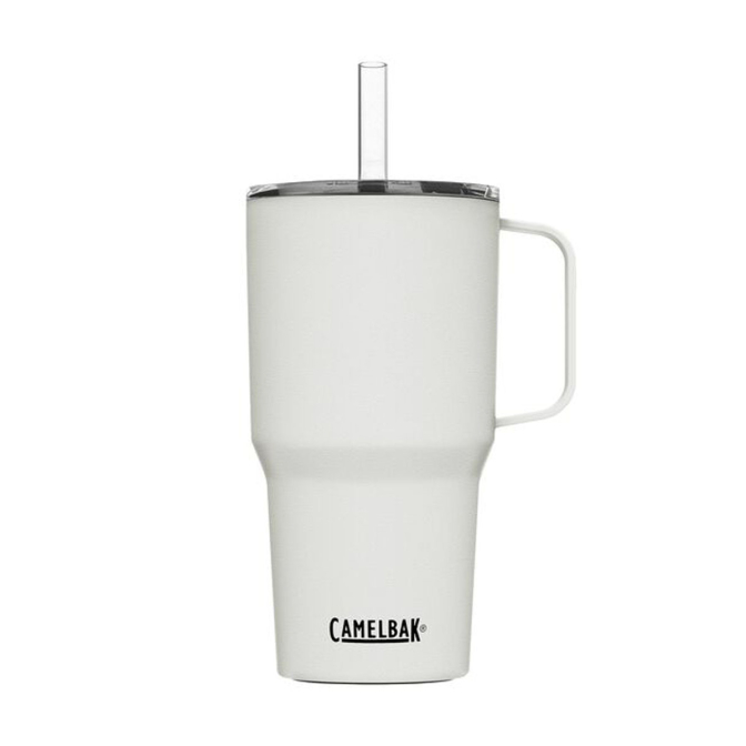 CamelBak Horizon 24oz Tall Straw Mug, Insulated Stainless Steel - Navy, White, Purple Sky, Moss