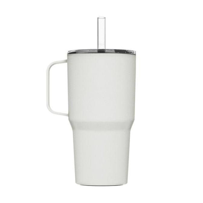 CamelBak Horizon 24oz Tall Straw Mug, Insulated Stainless Steel - Navy, White, Purple Sky, Moss