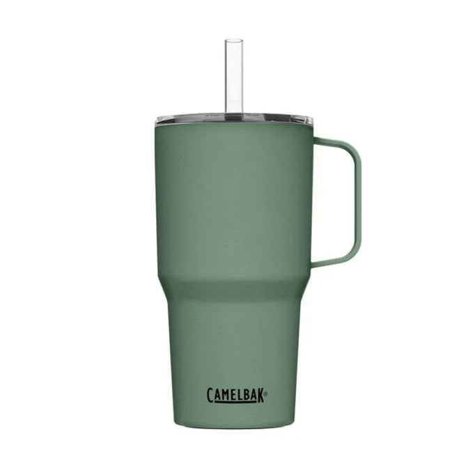 CamelBak Horizon 24oz Tall Straw Mug, Insulated Stainless Steel - Navy, White, Purple Sky, Moss