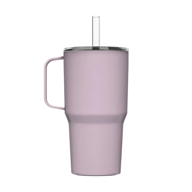 CamelBak Horizon 24oz Tall Straw Mug, Insulated Stainless Steel - Navy, White, Purple Sky, Moss