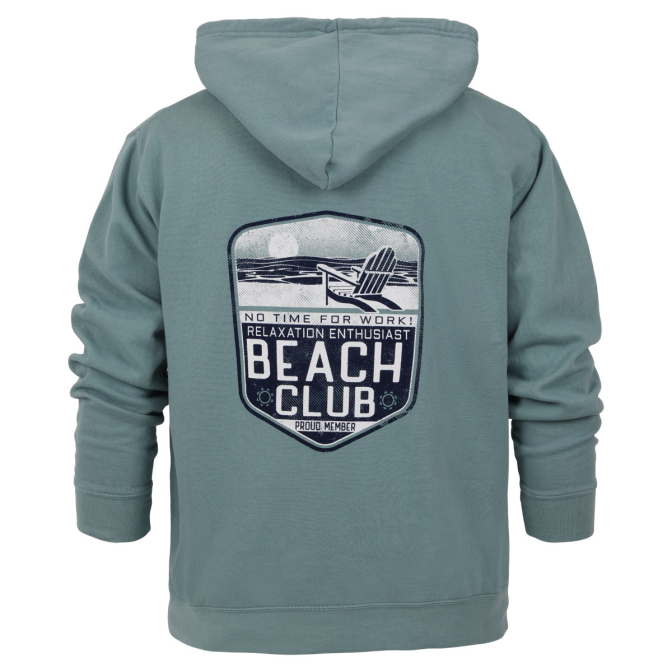 Beach Club Hoodie - Adult S-2XL