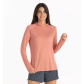 Free Fly Apparel Bamboo Lightweight Hoodie II, Bright Clay/Clear Sky - Women's XS-2XL thumbnail