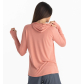 Free Fly Apparel Bamboo Lightweight Hoodie II, Bright Clay/Clear Sky - Women's XS-2XL thumbnail