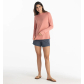 Free Fly Apparel Bamboo Lightweight Hoodie II, Bright Clay/Clear Sky - Women's XS-2XL thumbnail