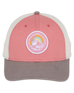 37N Riding a Wave Cap, Coral/Olive