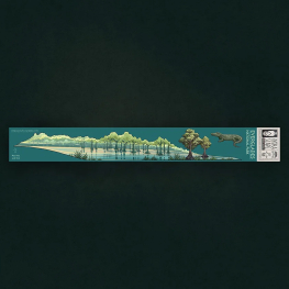 Hydrascape Everglades National Park Infinity      Sticker