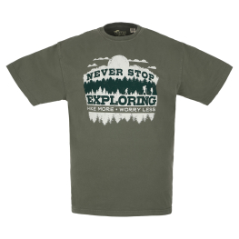 Never Stop Exploring Tee - Adult S-2XL