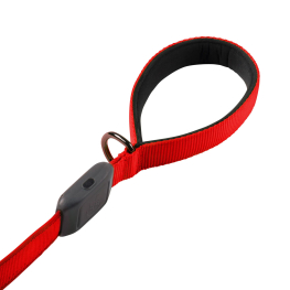 Nite Ize NiteDog Rechargeable LED Leash Red/Red   LED