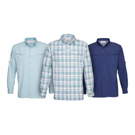 LizardHead Men's 360 Utility Long Sleeve Shirt - SM-3XL 