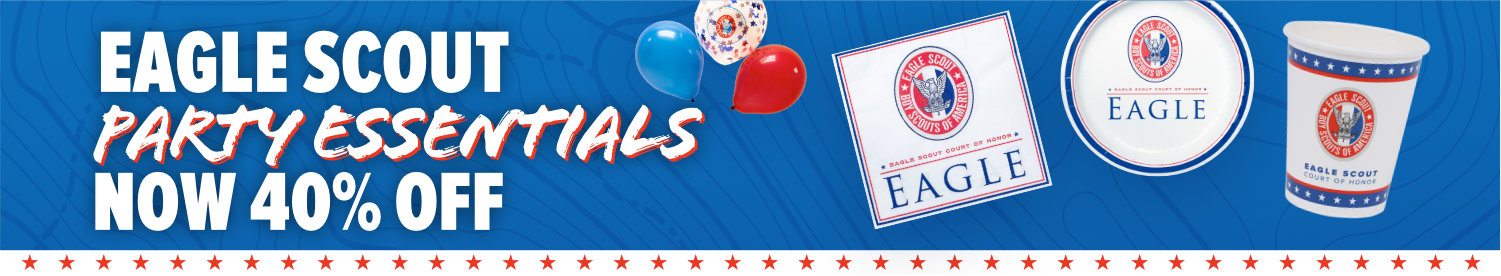 40% Off Eagle Scout Party Goods