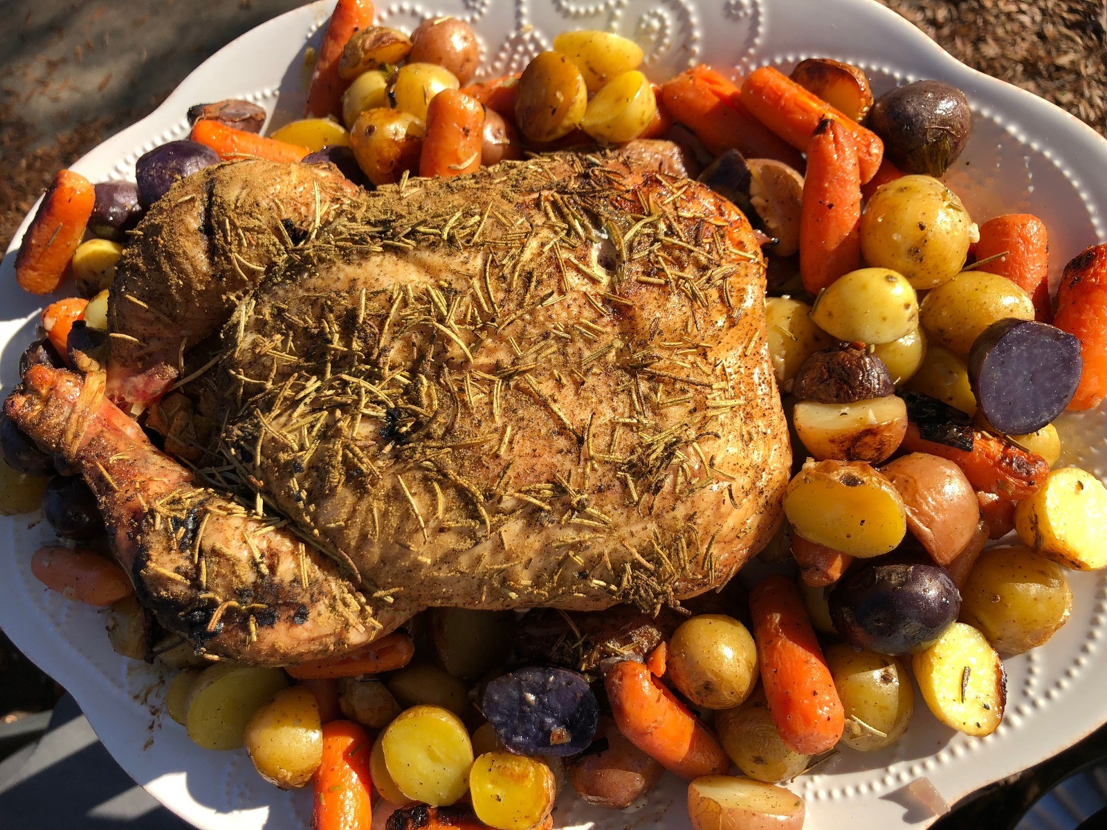 Campsgiving Stuffed Chicken
