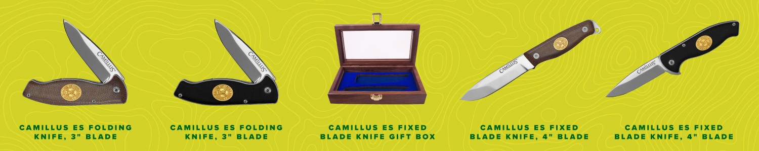 Camillus Eagle Scout Knives and Case Camillus Eagle Scout Knives and Case