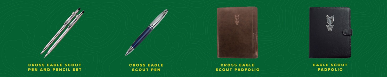 Eagle Scout Padfolios and Eagle Scout Cross Pens Eagle Scout Padfolios and Eagle Scout Cross Pens