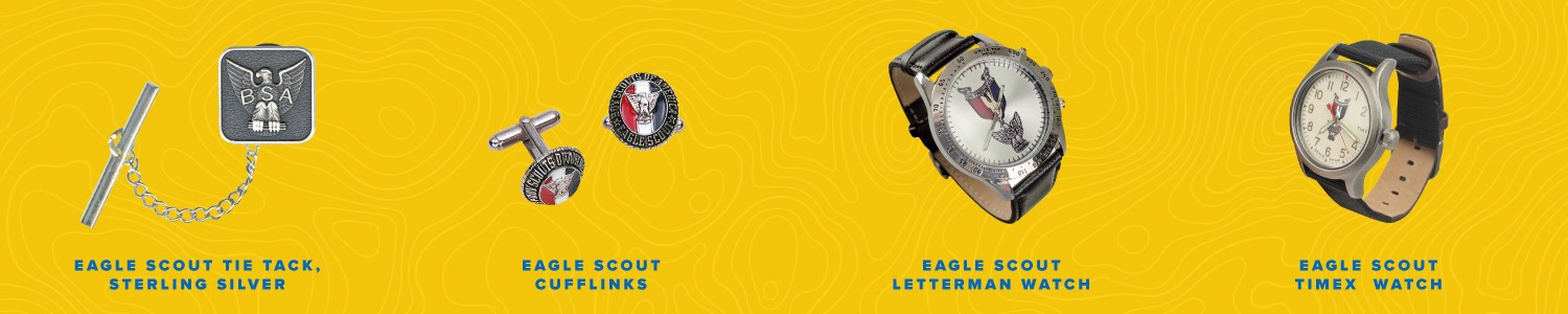 Eagle Scout Tie Tack, Cuff Links, and Watches Eagle Scout Tie Tack, Cuff Links, and Watches