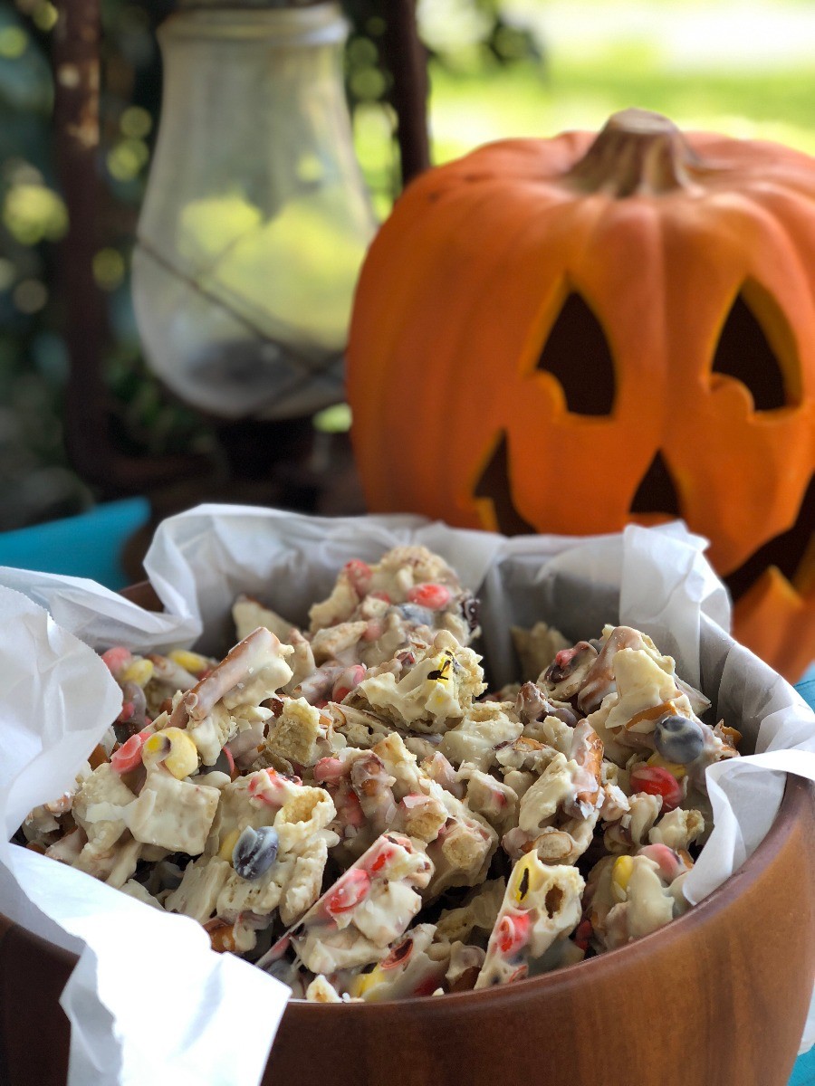 finished Halloween candy