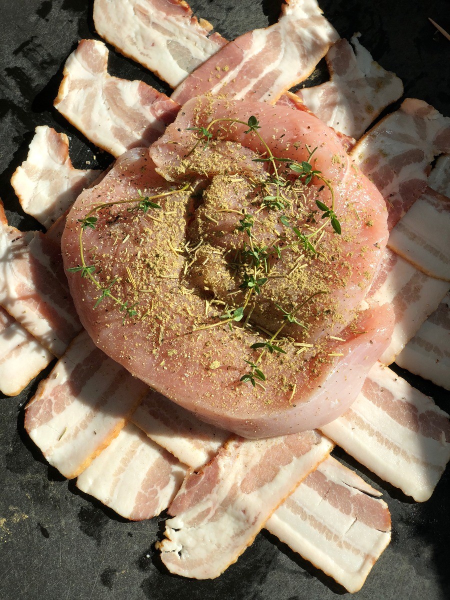 bacon basket weave