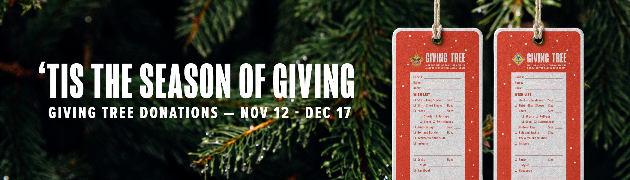 Scout Shop Giving Trees Scout Shop Giving Trees