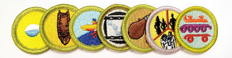 merit badge patches