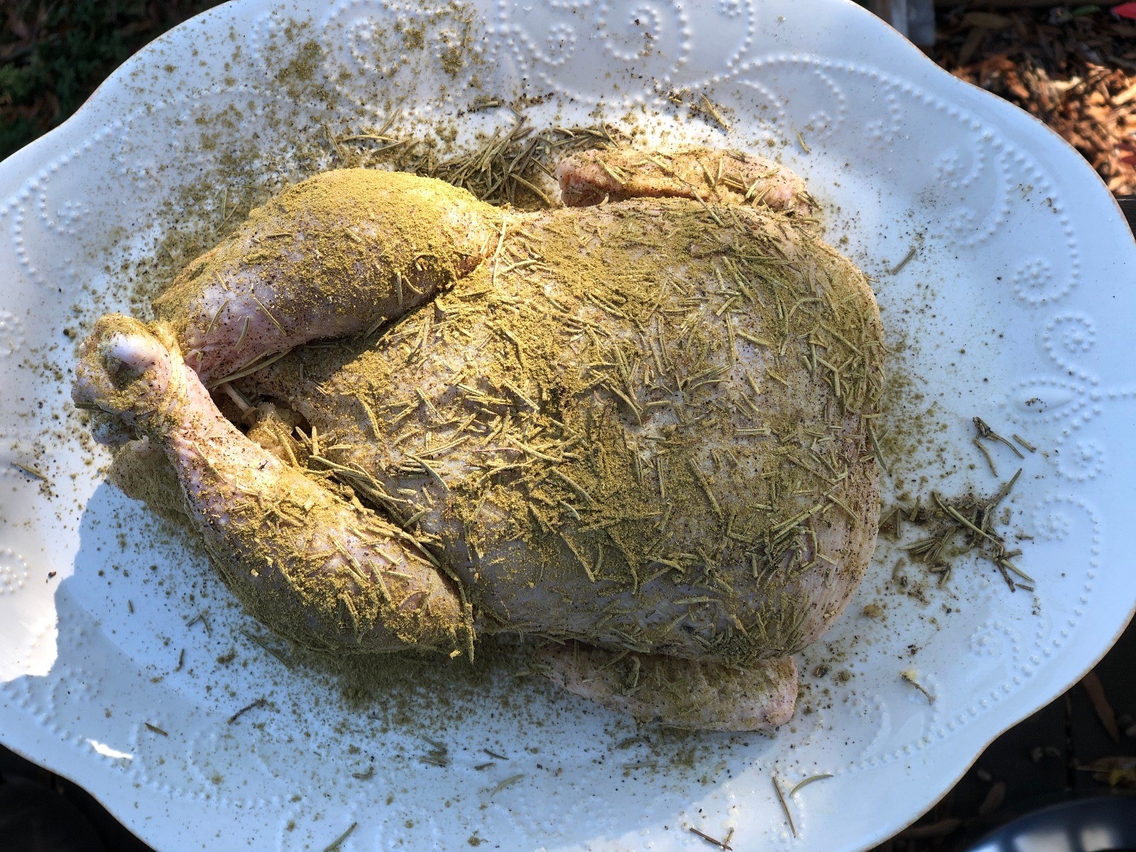Campsgiving Chicken Prepped
