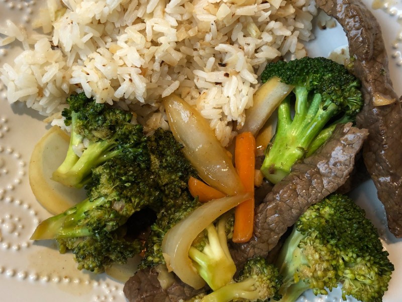 Beef and Broccoli with Rice Beef and Broccoli with Rice